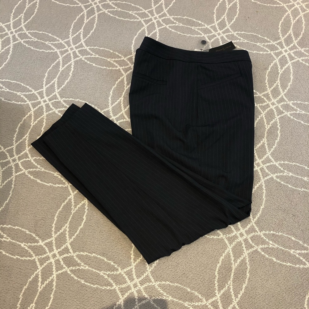 Willow & Thread Navy Striped Pants NWT - Picture 2 of 10